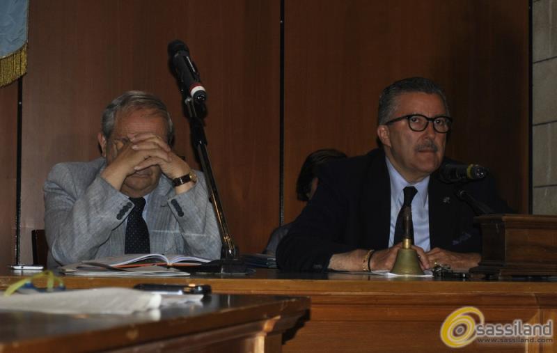 Terzo consiglio comunale, Raffaello De Ruggieri e Angelo Tortorelli (foto SassiLand)