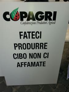 Manifestazione Copagri a Roma