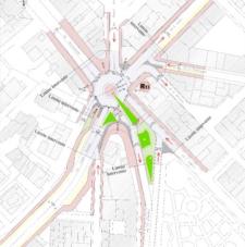 Progetto rotatoria fra via Annunziatella e via Rosselli a Matera