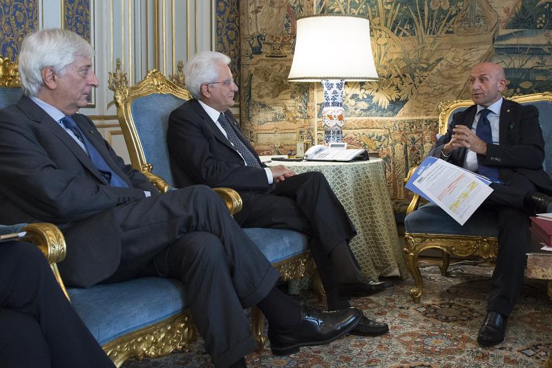 Anmil incontra Sergio Mattarella