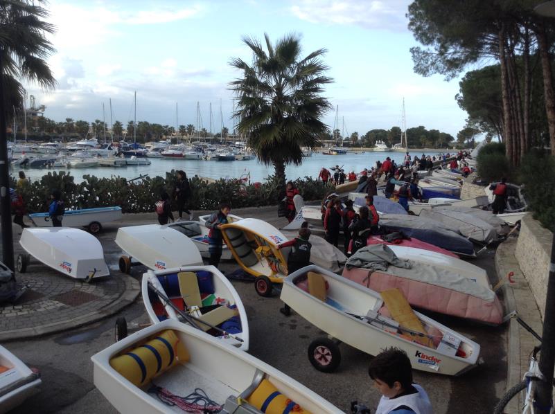 Trofeo Optimist Italia Kinder + Sport 2016 al porto degli Argonauti